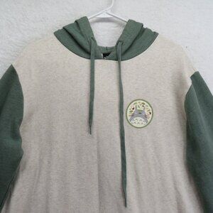 My Neighbor Totoro Sweatshirt Size Large‎ Anime Squirrel Gray Green Hoodie